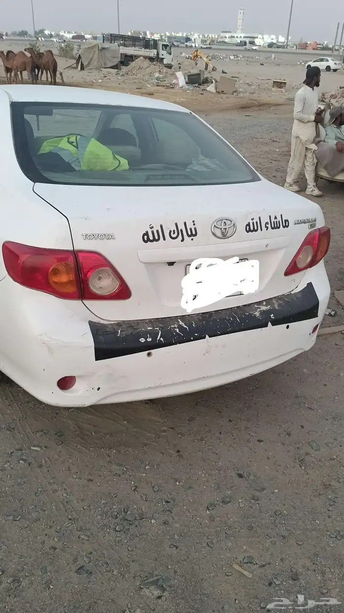 للبيع كرولا 2008 مكينة قير على شرط ماشي 450 1