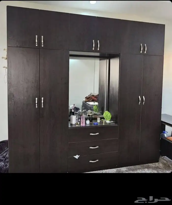 دولاب مع سرير نفر للبيع 0