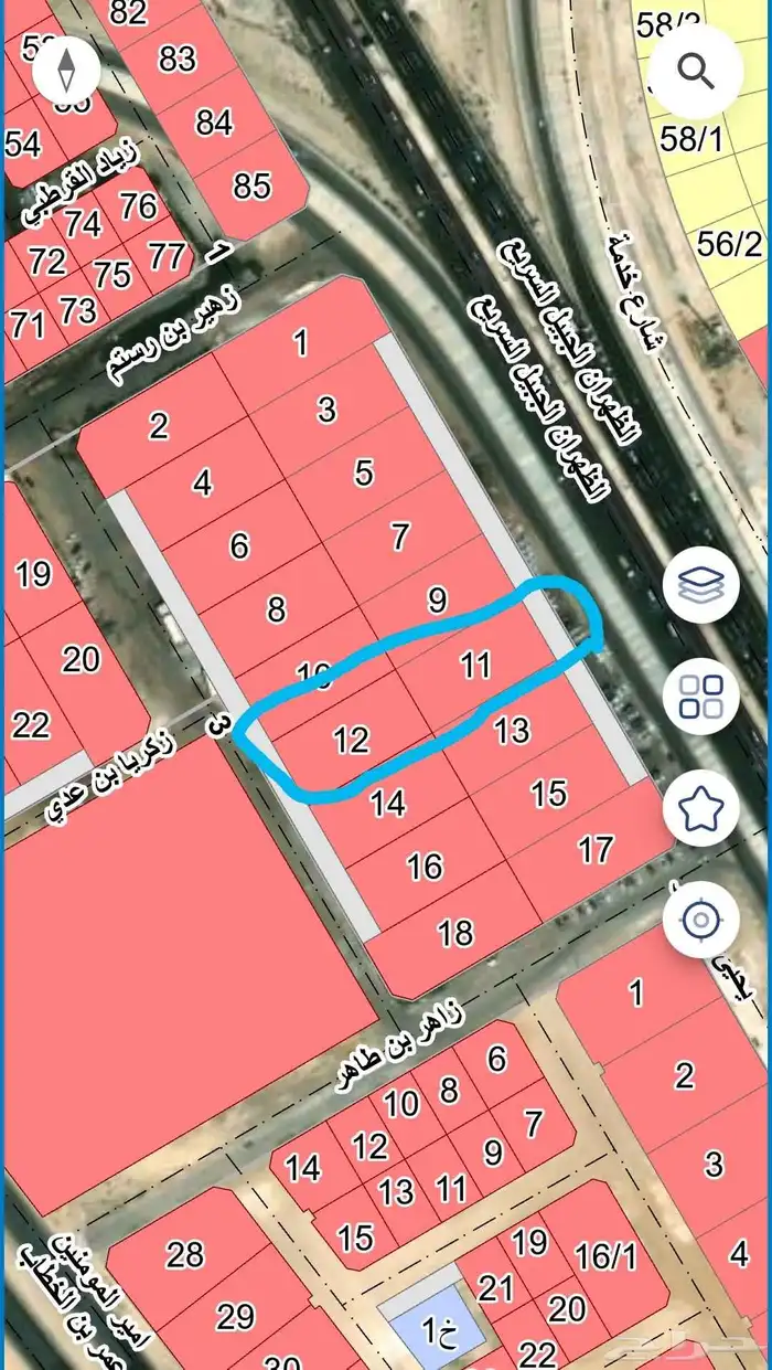 للبيع ارض سكنيه استثماريه في الدمام حي الندي 0