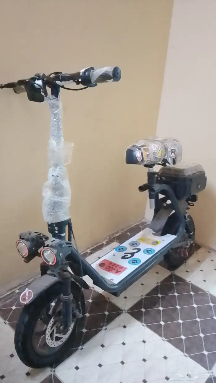 السكوتر مقاس الكفرات 12 كهربائي للبيع 4