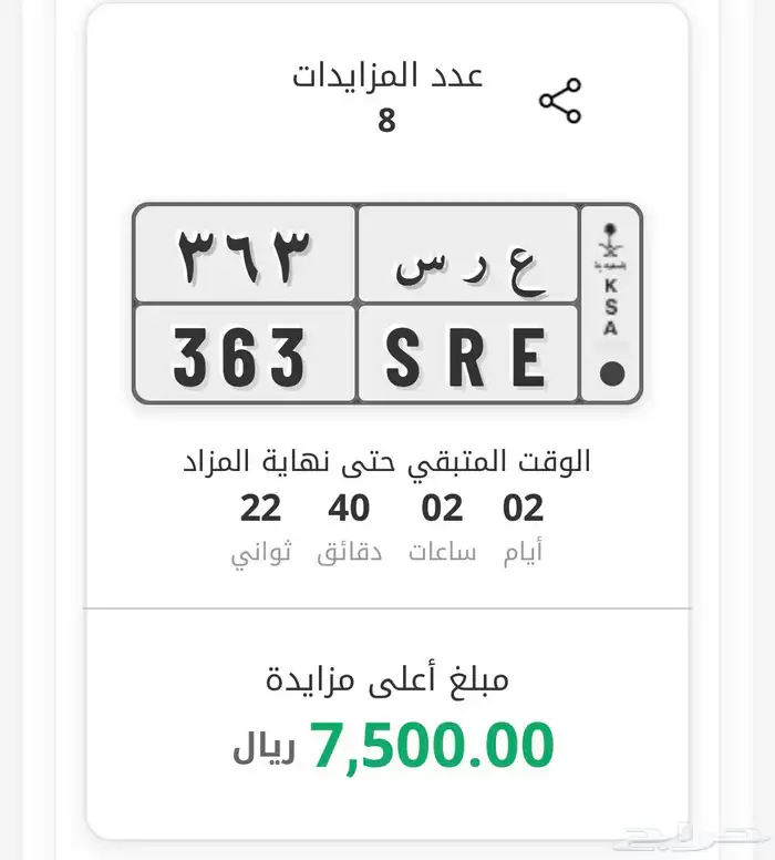 في مزاد ابشر حاليا لوحة معنى نادر وقفل 0