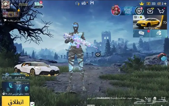 حساب ببجي لفل 83 4