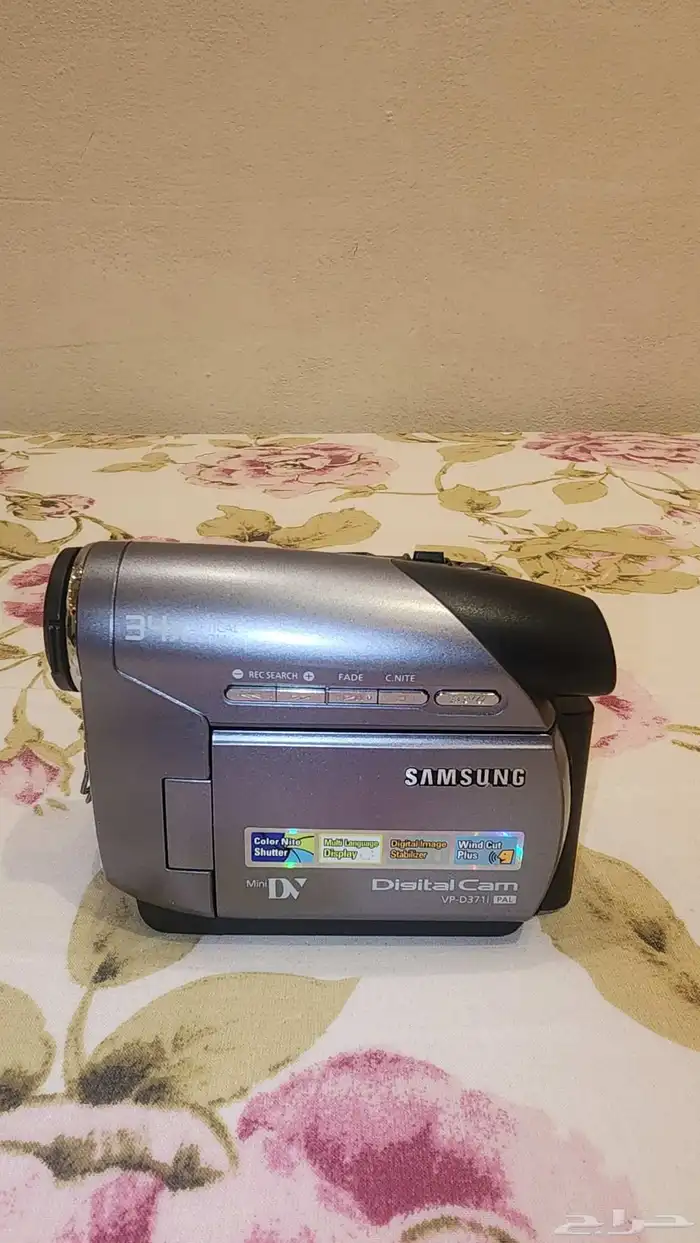 كاميرا samsong VP-D371i PAL للفيديوهات مع كل ملحقاتها 5