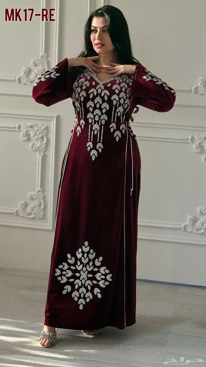 جلابيات مخمل لشتويه دافئه 17