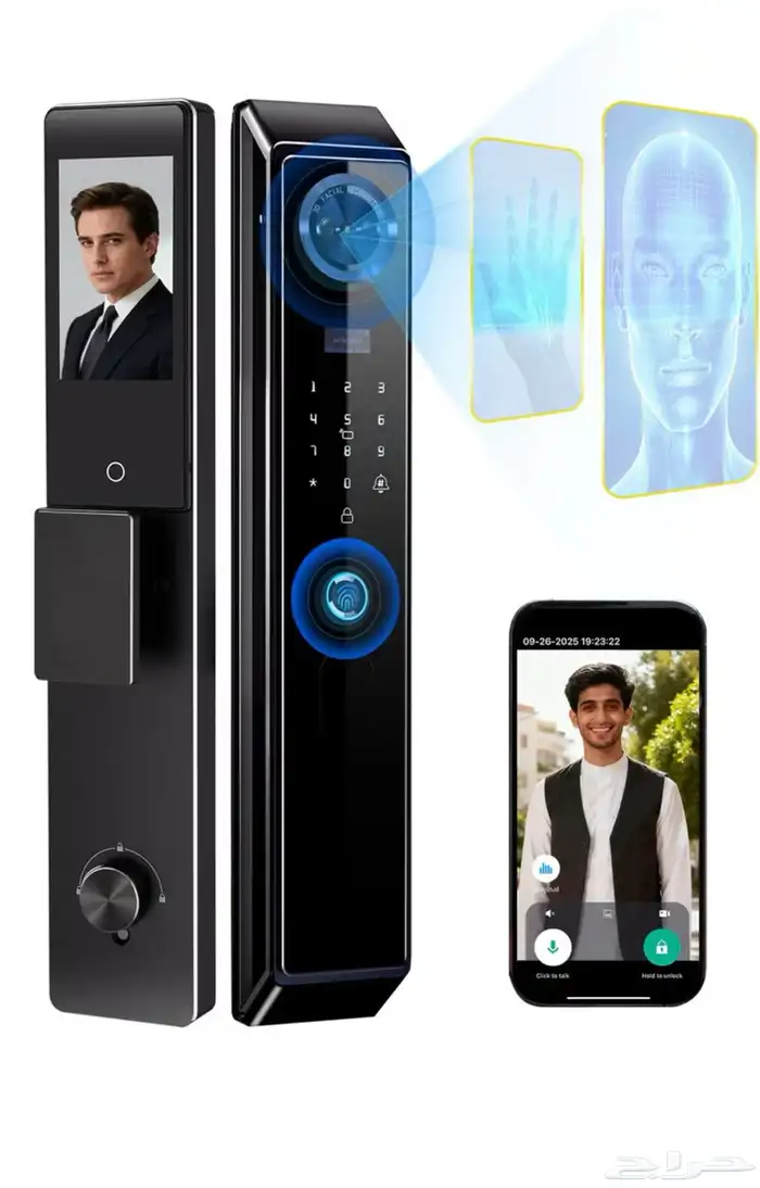 قفل باب ذكي 9