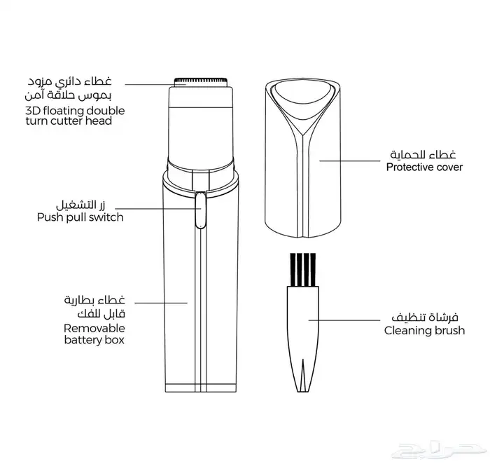 جهاز ازالة شعر الوجه- بونيتا 5