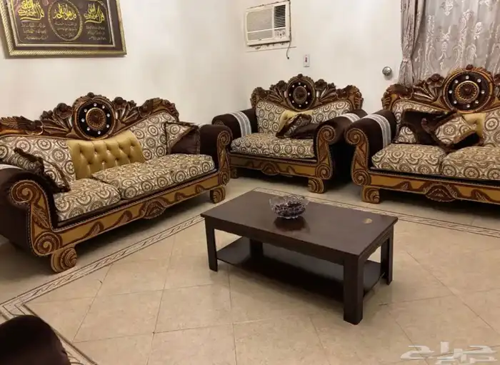 طقم كنب ومكيف 2