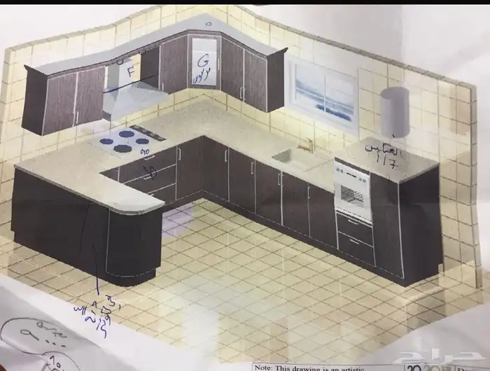 أثاث   مطبخ مستعمل للبيع 9