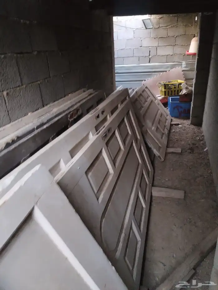 ابواب خشب بدون حلق 2