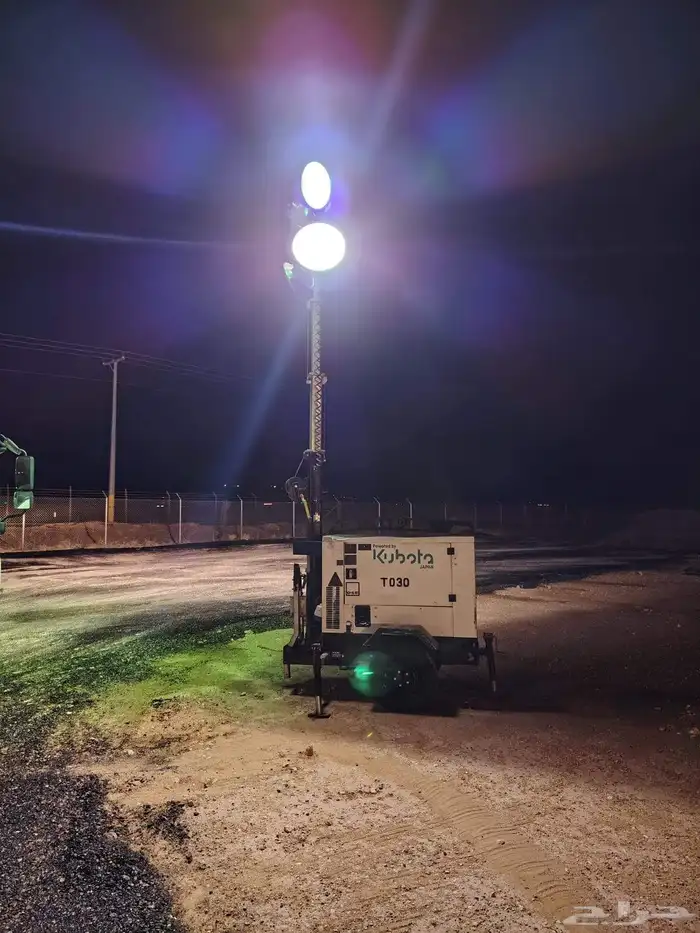 إيجار مولدات كهرباء و أبراج انارة إضاءه ليد و هالوجين 4