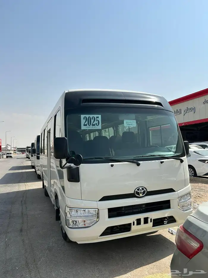 باص كوستر 21 راكب 2025 قير اتوماتيك ديزل أقل سعر 1