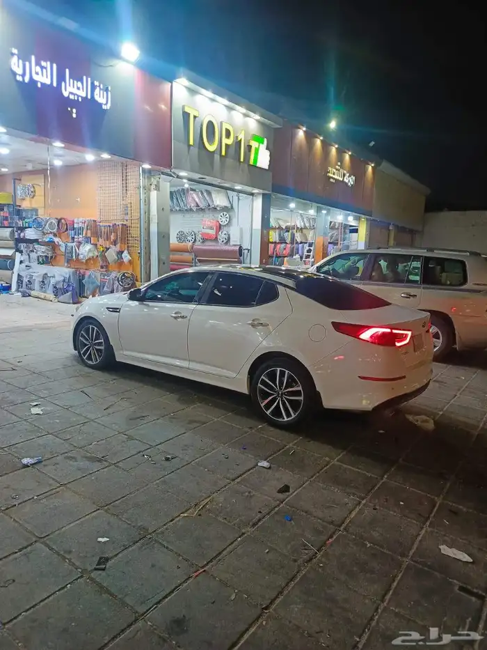 كيا أوبتيما 2014 فل كامل بصمة ممشى قليل 2