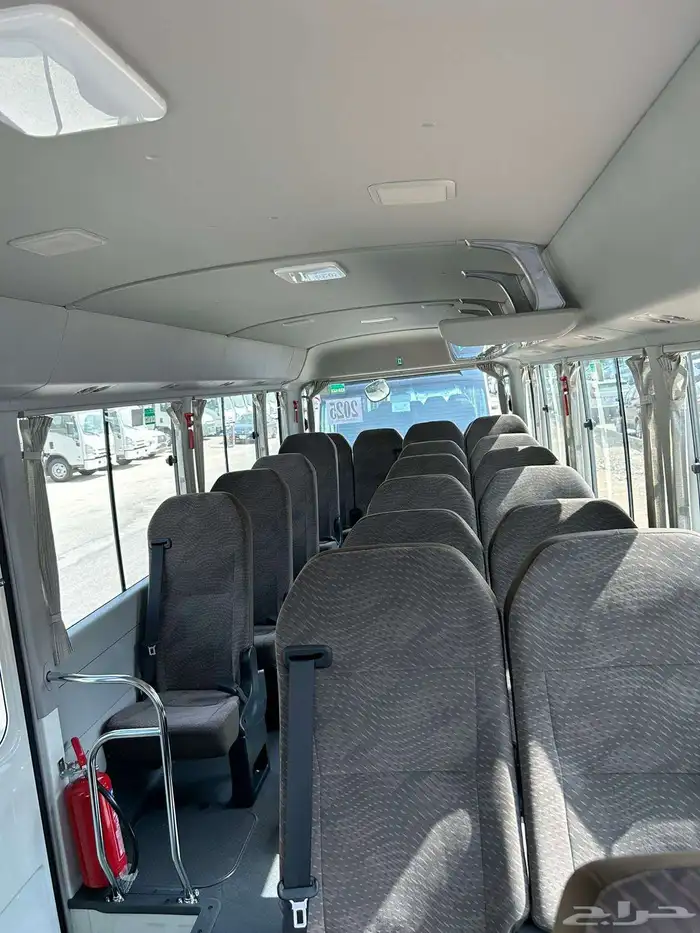 باص كوستر 21 راكب 2025 قير اتوماتيك ديزل أقل سعر 6