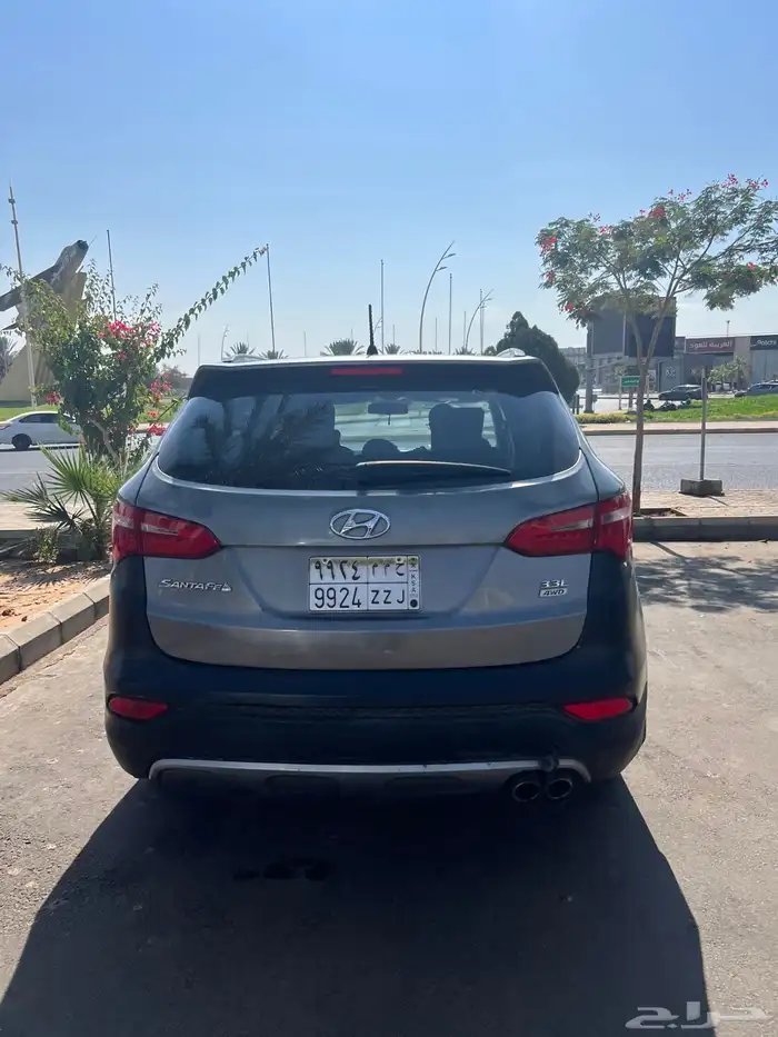 سنتافيه هيونداي رصاصي غامق 2015 2