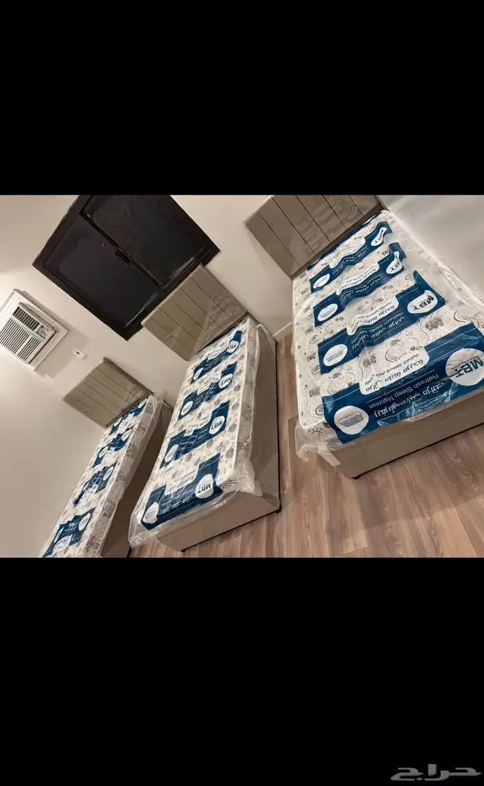 سرير نفر واحد مع مرتبه موجود كله اشكال موجود جديد 6