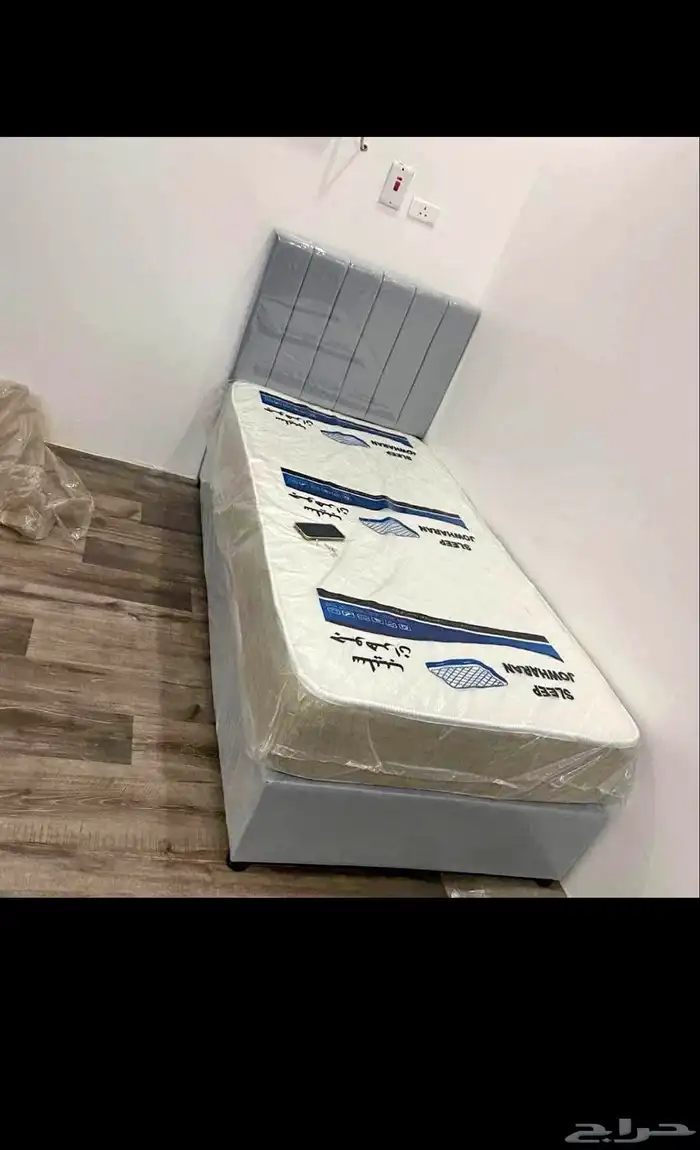 سرير نفر واحد مع مرتبه موجود كله اشكال موجود جديد 2
