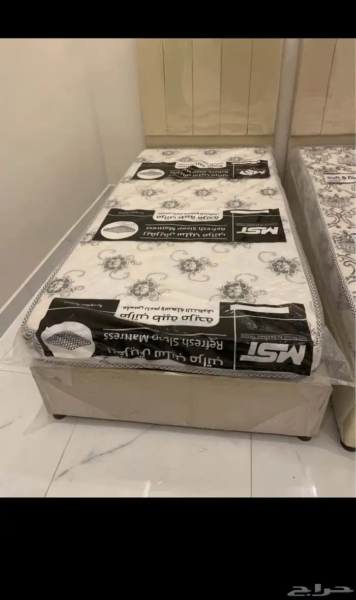 سرير نفر واحد مع مرتبه موجود كله اشكال موجود جديد 3