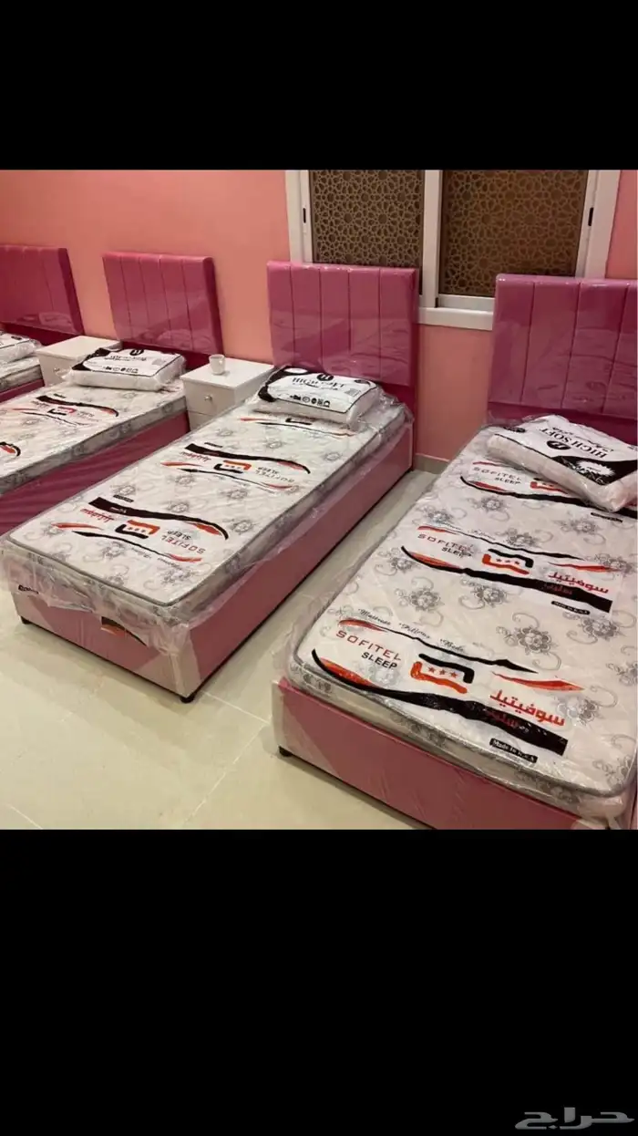 سرير نفر واحد مع مرتبه موجود كله اشكال موجود جديد 0
