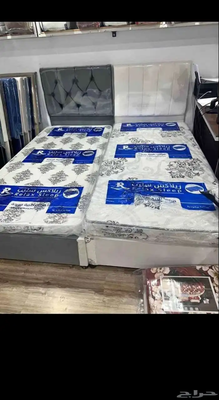 سرير نفر واحد مع مرتبه موجود كله اشكال موجود جديد 9
