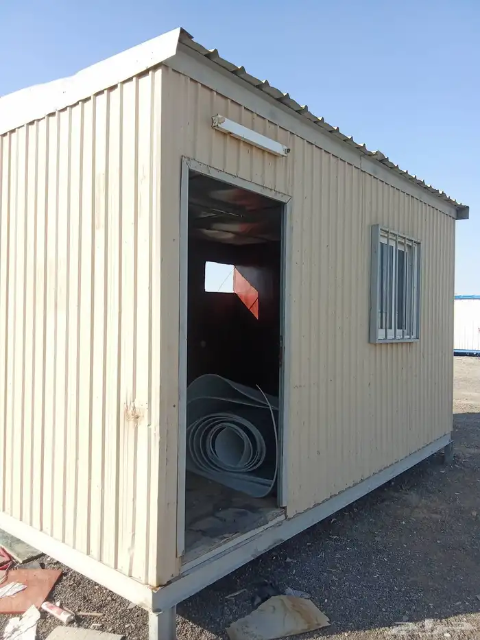 غرف بركسات مستخدم جديد مع دوره مياه 2