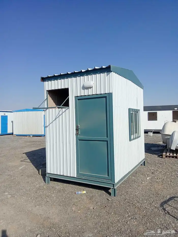 غرف بركسات مستخدم جديد مع دوره مياه 1