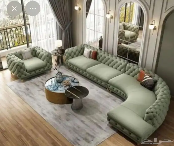 كنب غرف مطابخ تجهيز مشاريع سعر الورشه جاهز وتفصيل تنجيد 72