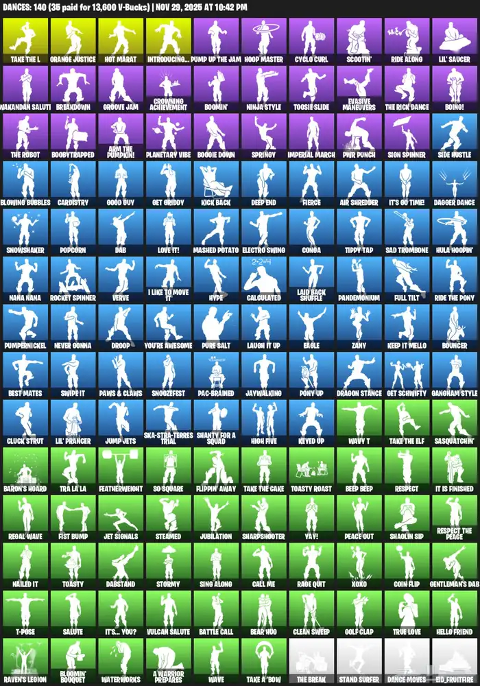 حساب فورت نايت نادر 2