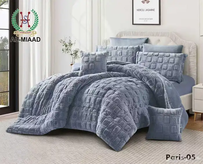 مفرش نفرين 8قطع شتوي 3