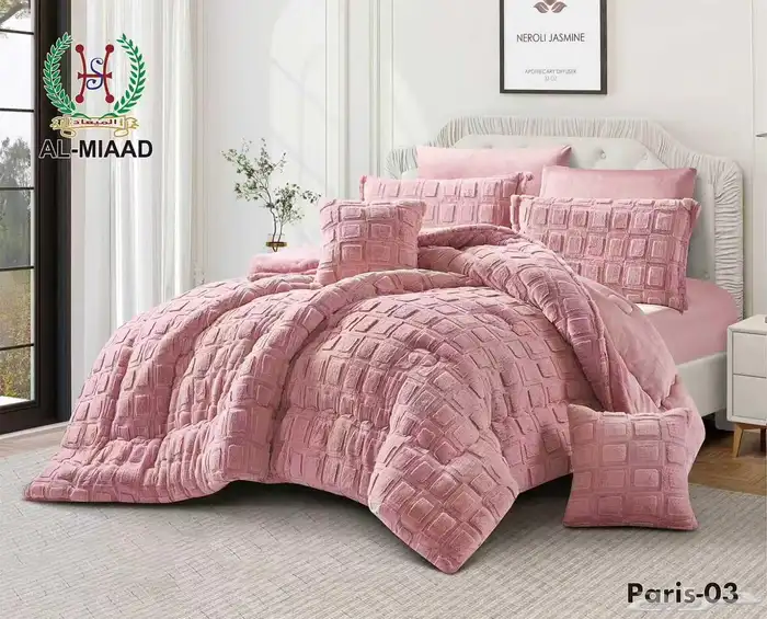 مفرش نفرين 8قطع شتوي 4