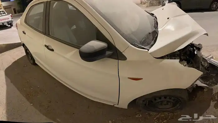 فورد فيجو موديل 2017 للبيع مصدومه 1