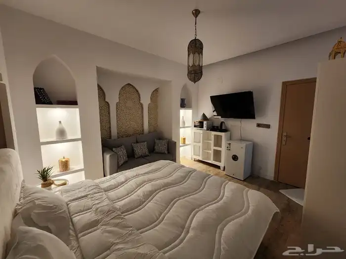 شقة استديو مفروشة بحي النعيم للايجار الشهري 0