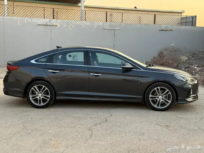 Hyundai سوناتا موديل 2018 فل الفل بصمه 11