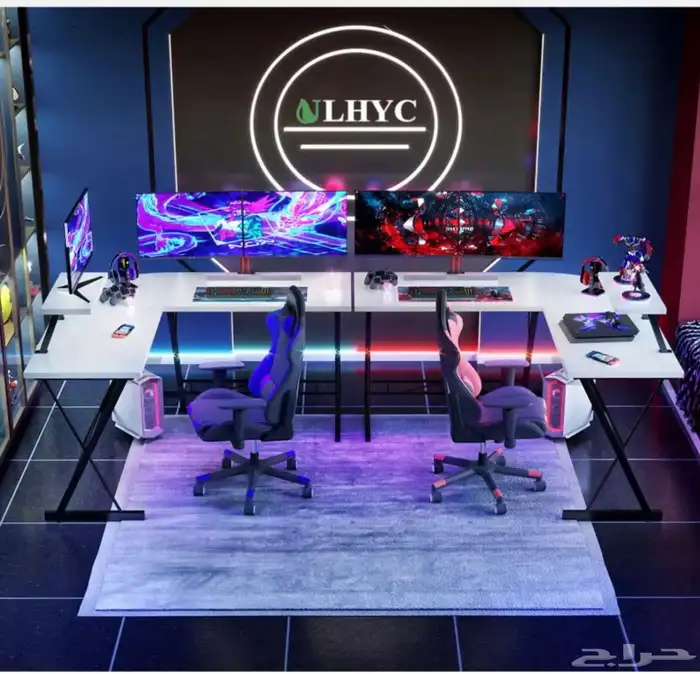 طاولة قيمنق L جديدة 5