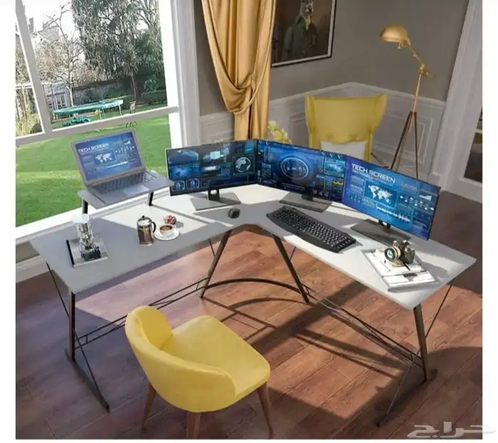 طاولة قيمنق L جديدة 6