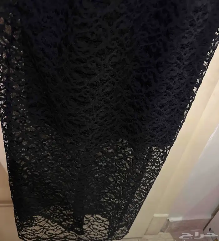 فستان أسود دانتيل كورسيه جديد - فساتين سهرة 6