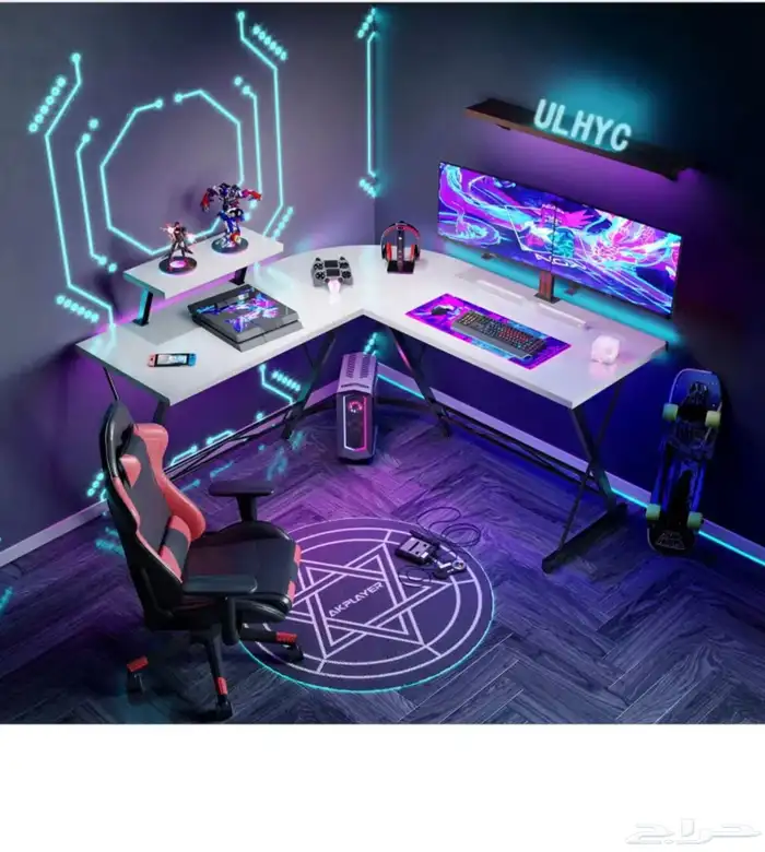 طاولة قيمنق L جديدة 1