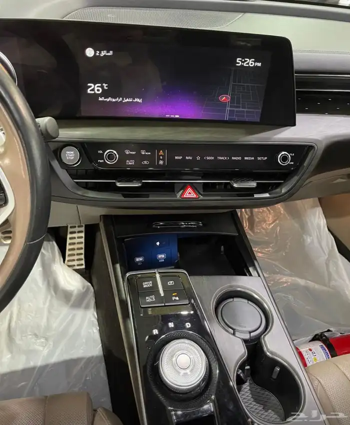 كيا K8 موديل 2022 شبه وكاله على الشرط 19