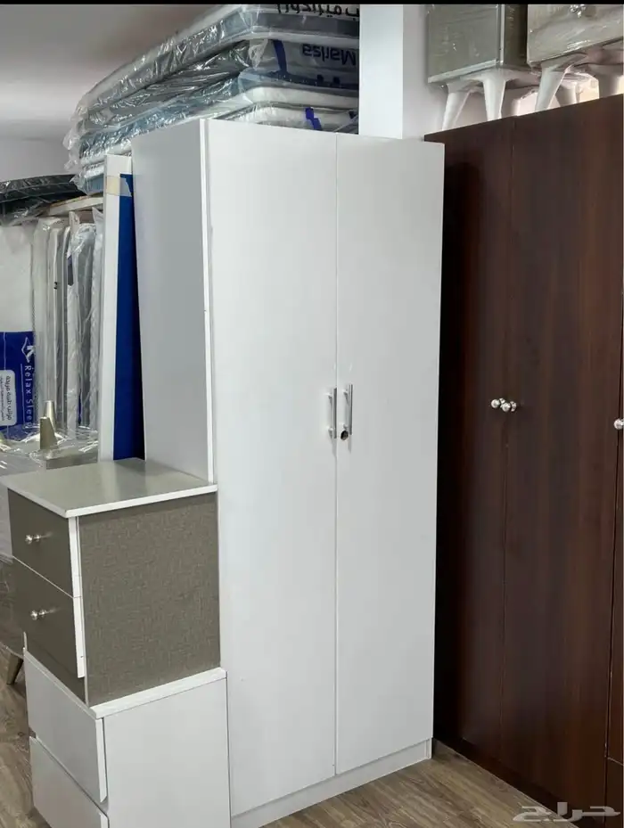 2 doors wardrobe دواليب درفتين متوفر 11
