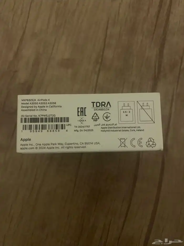 سماعة ايفون جديدة استخدام يومين فقط للبيع 4