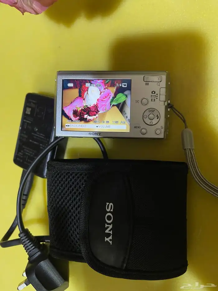 كاميرا سوني جديده بكل اغراضها 0