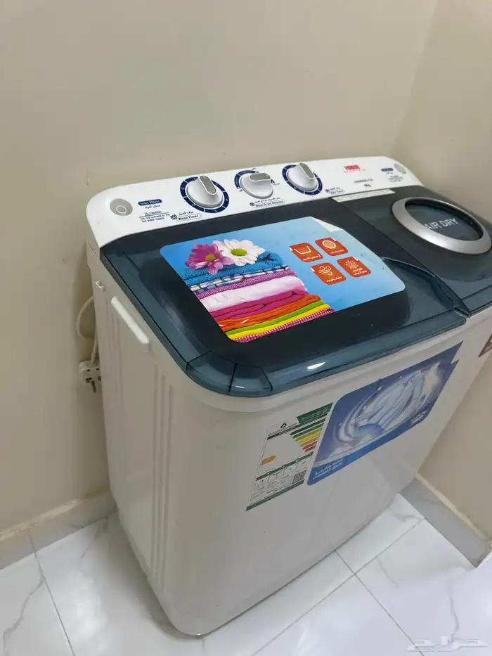 غسالة 6 كيلو بحالة جيدة لم تستخدم 2