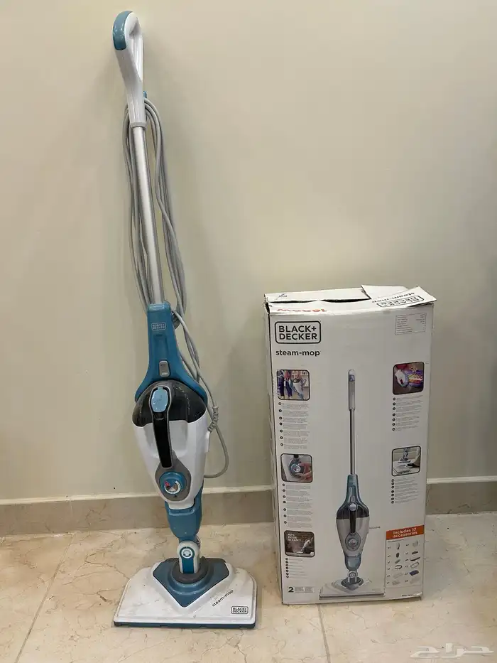 ممسحة بخار بلاك اند ديكر 1