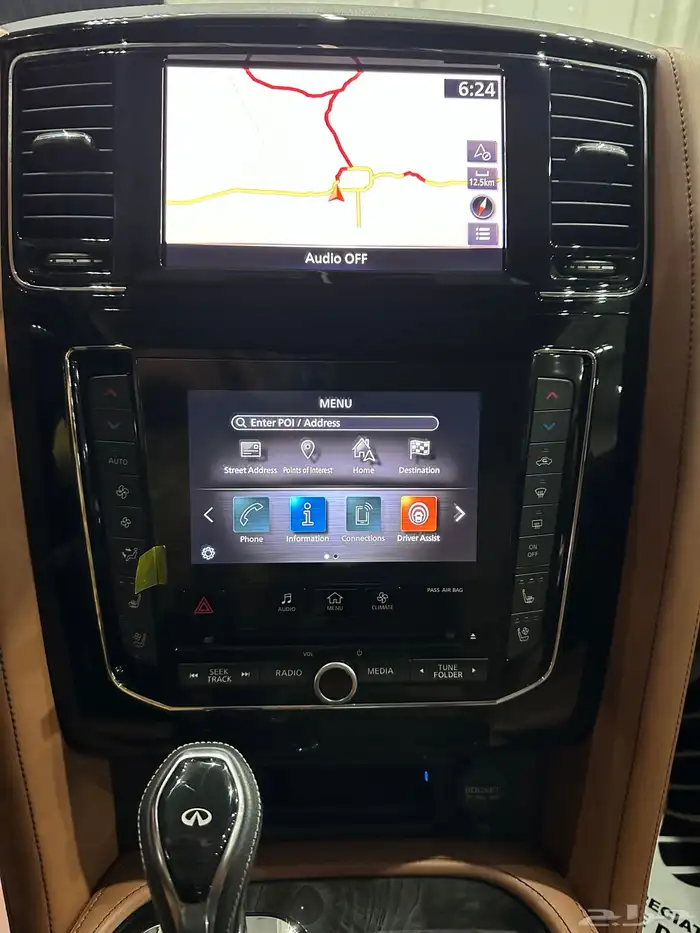 انفنتي Q80 بلاك ديشن موديل 2021 فل كامل ممشى قليل شبه جديد 23