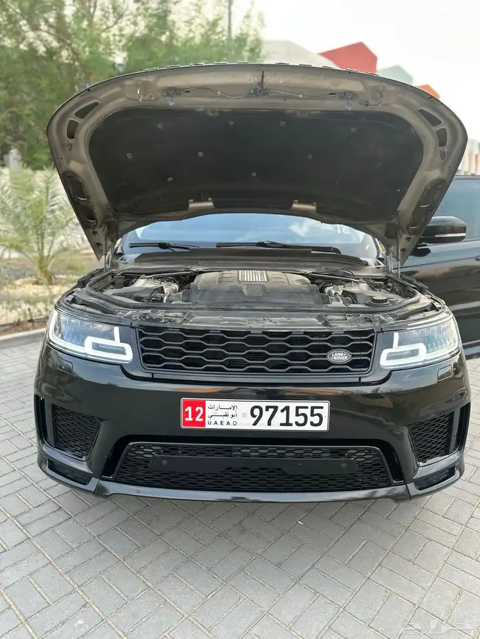 رنج روفر سبورت 2014 خليجي لوح اماراتيه ممشى قليل 4