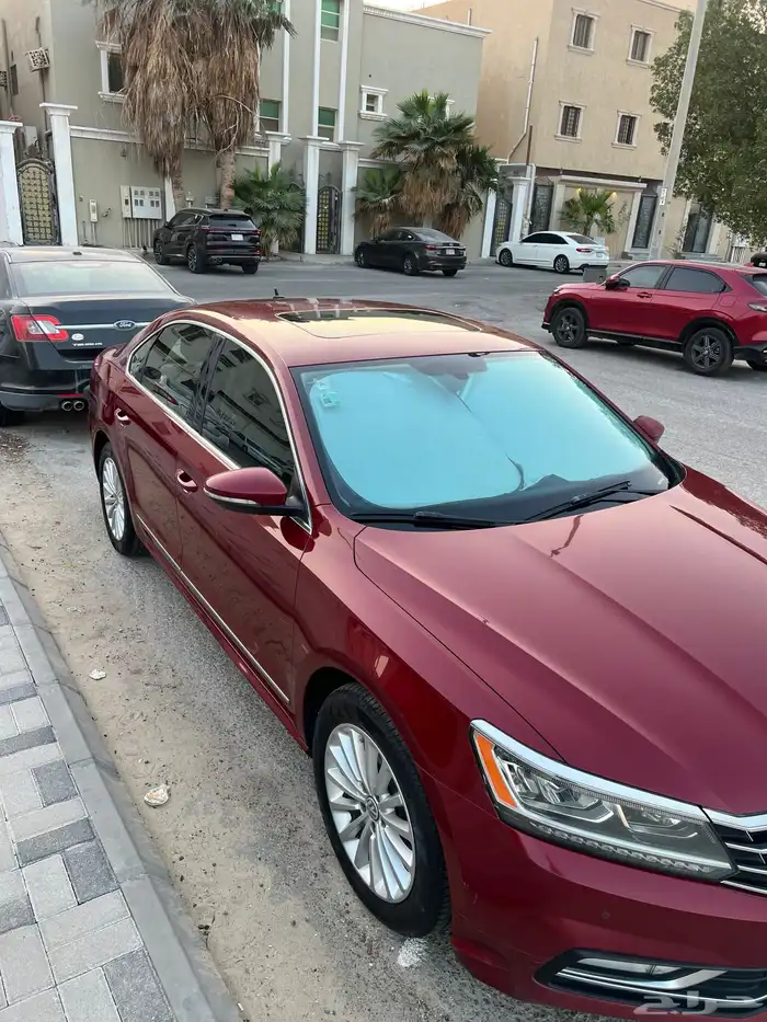 فولكس واجن باسات 2017   ممشى 83 ألف فقط   نظيفة جد ا 3