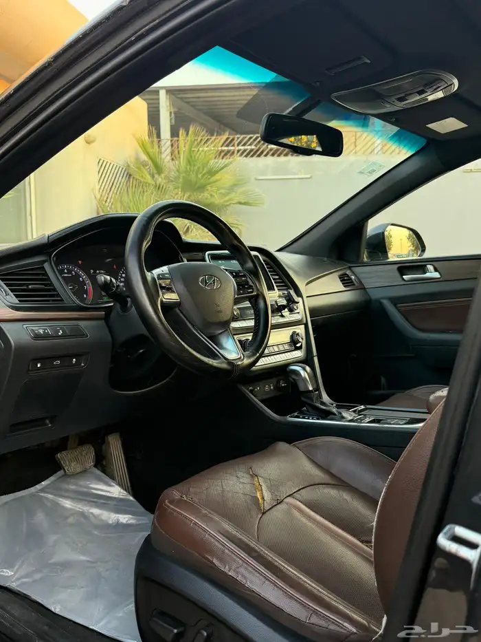 Hyundai سوناتا موديل 2018 فل الفل بصمه 7