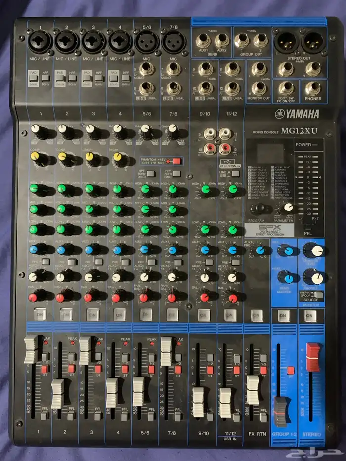 ياماها ميكسر 12 قناه MG-12XU 0