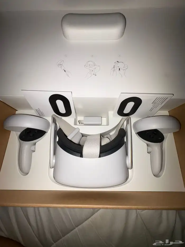 في ار نظارة واقع افتراضي Oculus Quest 2افضل جودة وارخص سعر) 0