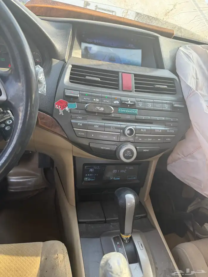 تشليح قطع غيار هوندا اكورد موديل2012 3