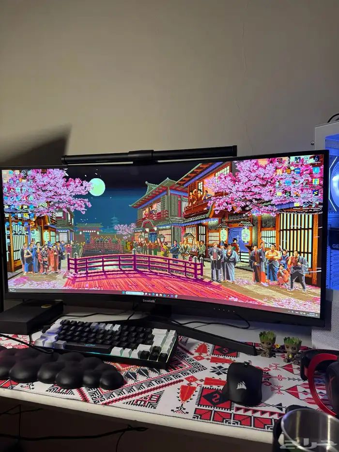 شاشه قيمنق 4k 2